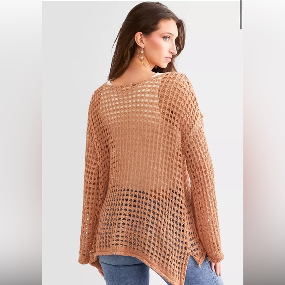 Pol Crochet Knit Sweater - Picture 2 of 12